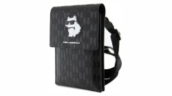 Τσαντάκι κινητού Karl Lagerfeld Saffiano Choupette