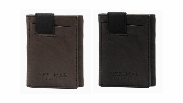 Δερμάτινο Πορτοφόλι Unisex με Λάστιχο Κλεισίματος | Zerimar 1942