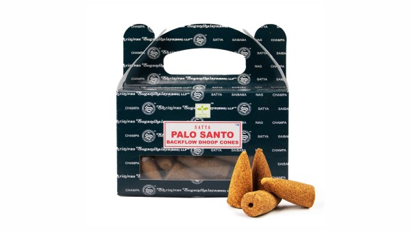 Αρωματικοί κώνοι θυμιάματος "Satya Palo Santo" (backflow)(24 τεμ.)