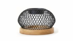 Μεταλλικός-Ξύλινος Αρωματοποιητής "Grid & Wood"