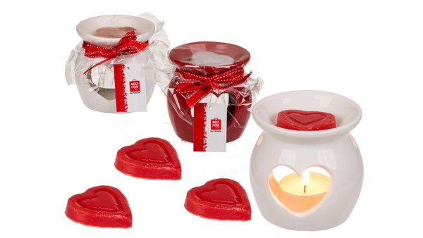 Κεραμικός Αρωματοποιητής "Καρδιά" με Wax Melt