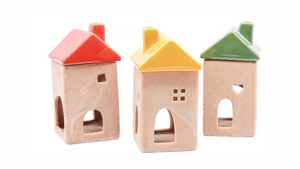 Κεραμικός Αρωματοποιητής - Σπιτάκι