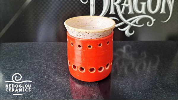 Πήλινος Αρωματοποιητής "Lava & Sand" | Nedoglou Ceramics