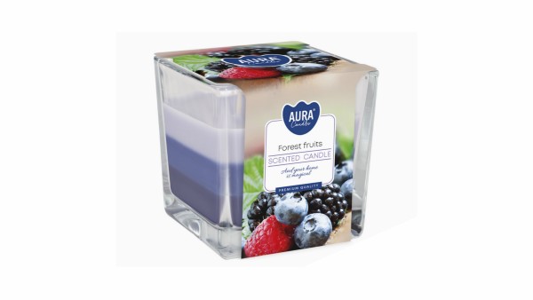 Αρωματικό Κερί σε τετράγωνο ποτήρι (170γρ. / 32 ωρών καύσης)