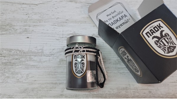 Επίσημο Αρωματικό Κερί ΠΑΟΚ σε βαζάκι (170γρ.)