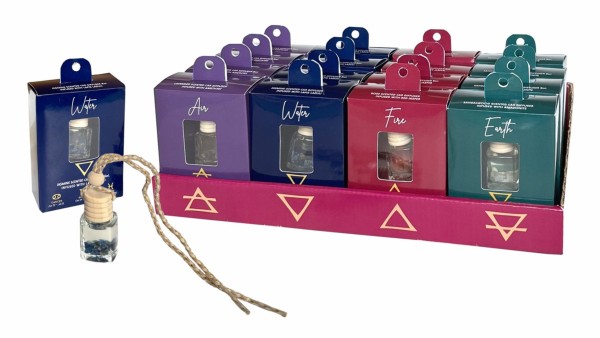 Κρεμαστό αρωματικό 5ml με ημιπολύτιμους λίθους