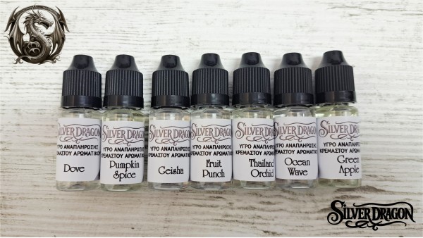 Υγρό αναπλήρωσης κρεμαστού αρωματικού 10ml by Silver Dragon