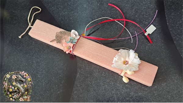 Χειροποίητη Αρωματική Λαμπάδα "Unicorn Dreams" με Μεταλλικό Μονόκερο