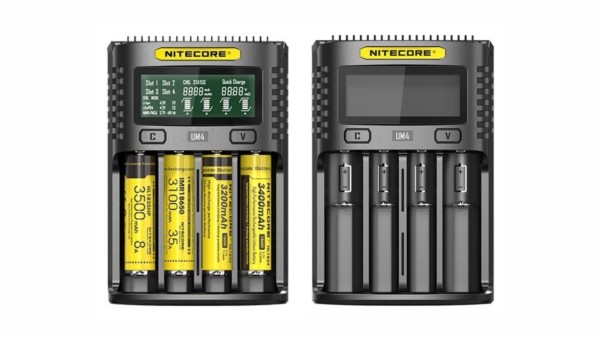 Φορτιστής 4 μπαταριών Nitecore UM4