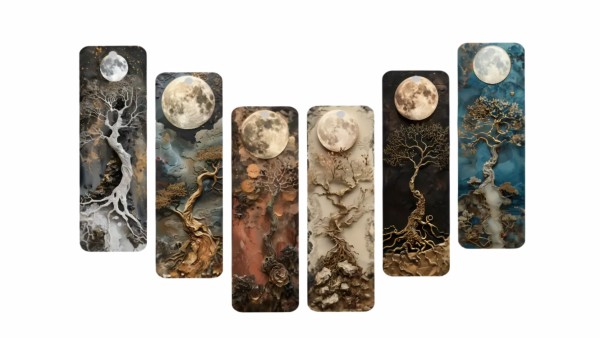 Ακρυλικός Σελιδοδείκτης Mystical Naturalism