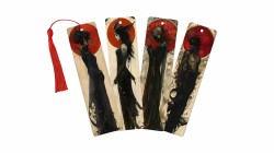 Ξύλινος Σελιδοδείκτης Gothic Japan Dark Fantasy