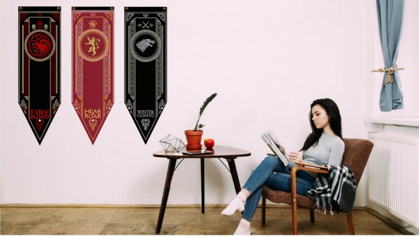 Επιτοίχιο λάβαρο / σημαία Game of Thrones